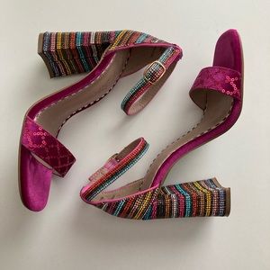 Betsey Johnson Block Heels